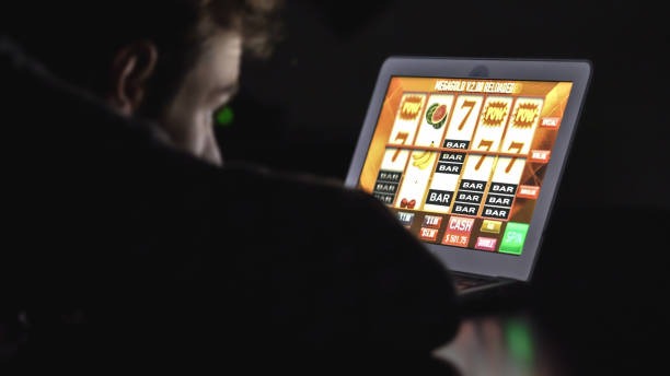 Live casino blackjack table with croupier and player positions
